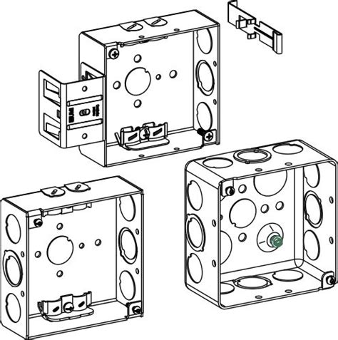 4s electrical box dimensions|4x4 steel electrical box.